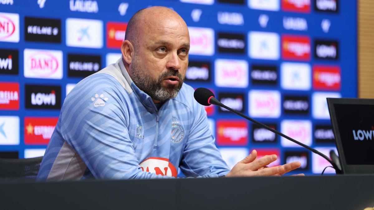 Manolo González, en rueda de prensa