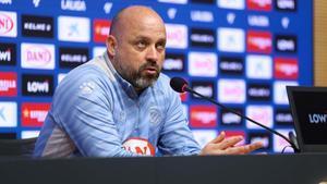 Manolo González, en rueda de prensa