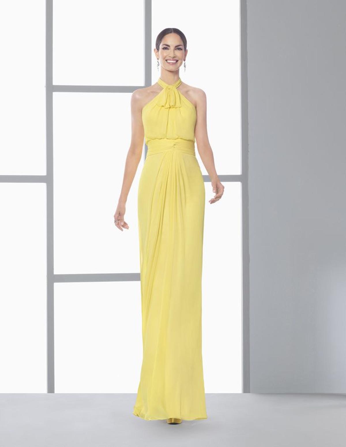 Colores top para vestidos de fiesta: amarillo