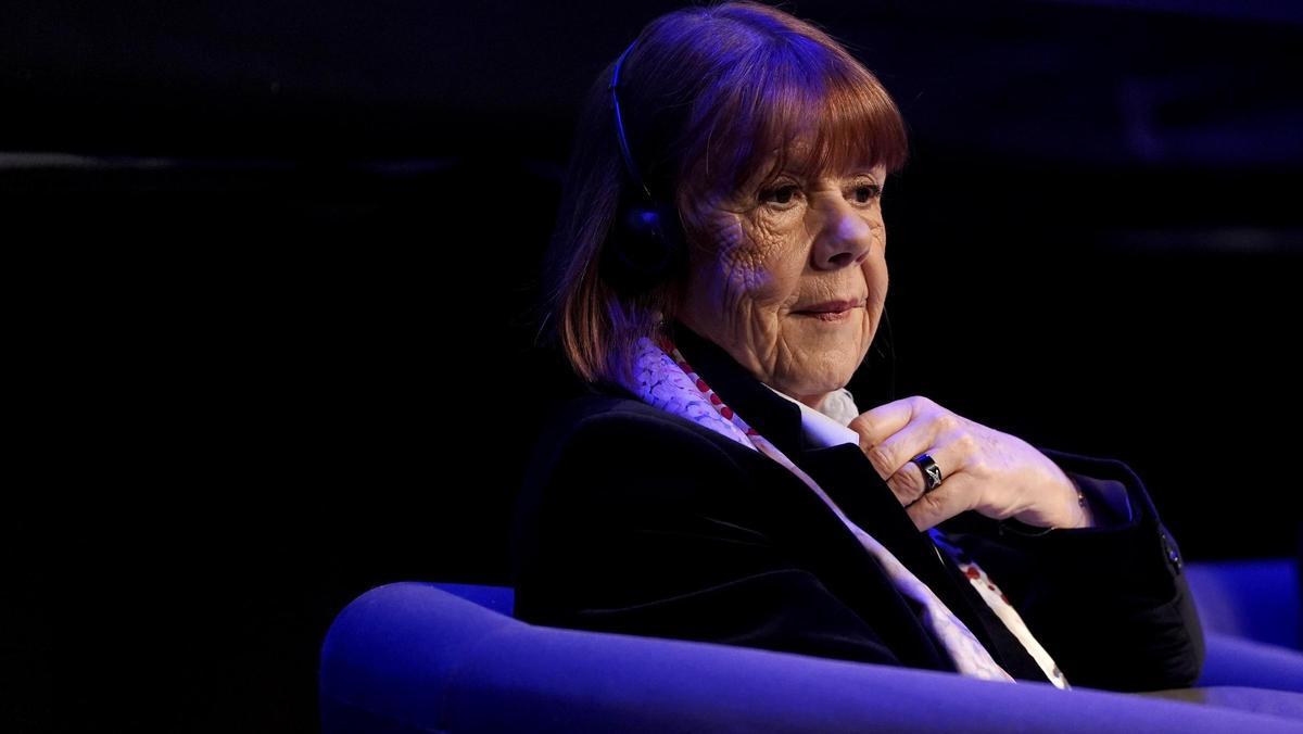 Gisèle Pelicot, durante la presentación de su libro.