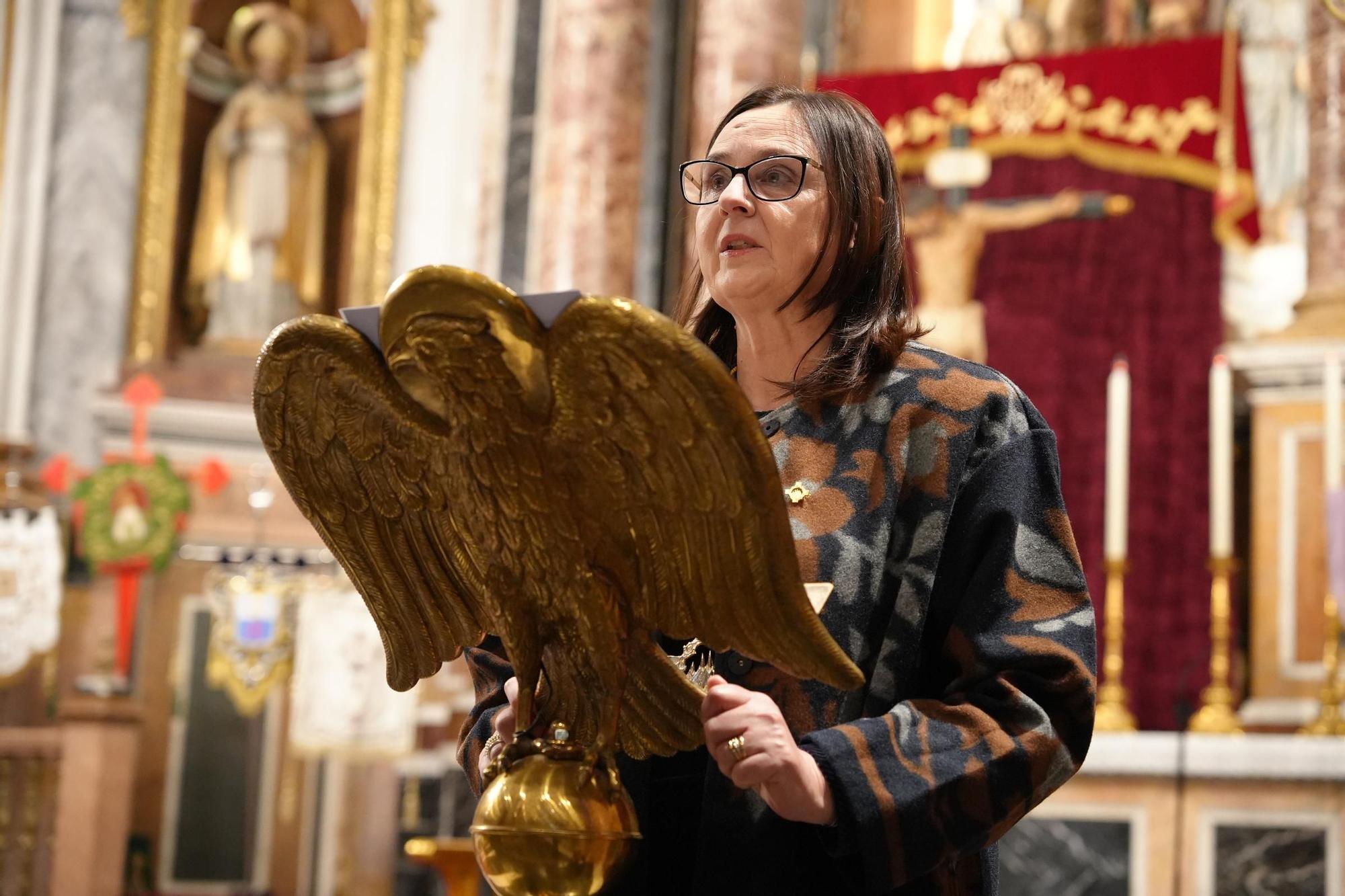 Las fotos de la misa para conmemorar el 50º aniversario de la Junta Central de Semana Santa de Vila-real