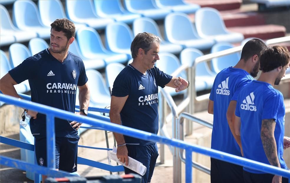 Entrenamiento del Real Zaragoza del 26 de agosto