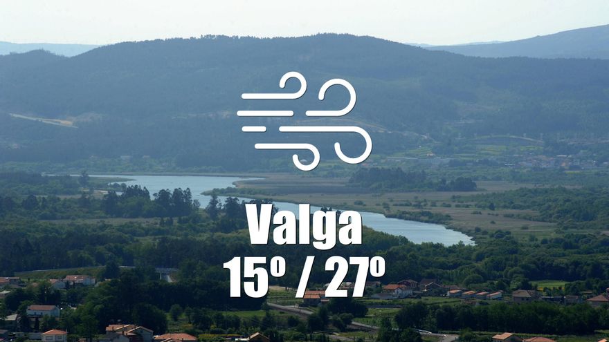 El tiempo en Valga: previsión meteorológica para hoy, jueves 24 de julio