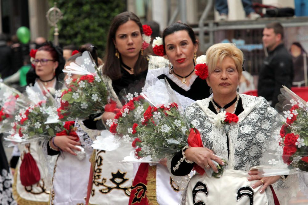Ofrenda floral a la Virgen de la Caridad de Cartagena