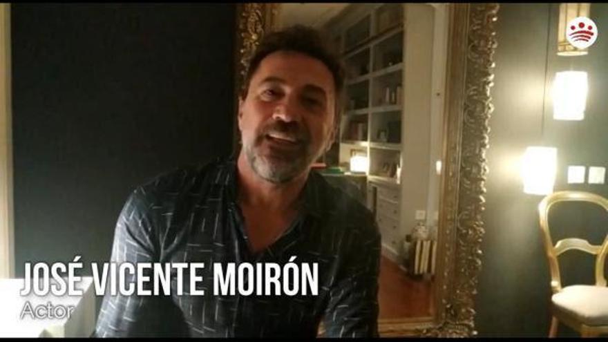 El actor José Vicente Moirón pide que no se baje la guardia