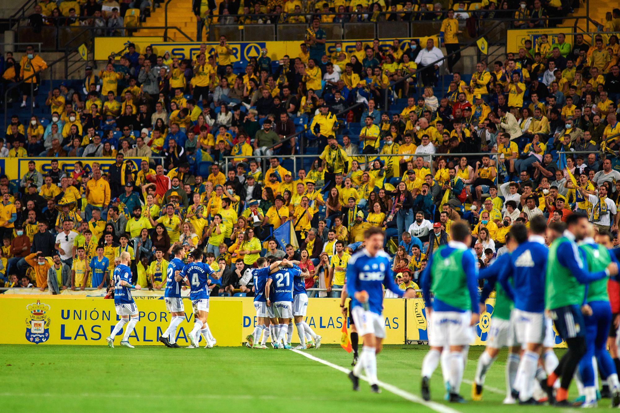 EN IMÁGENES: El Real Oviedo cae en Las Palmas