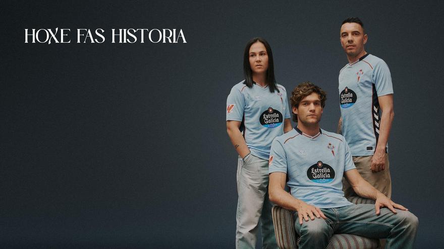 La esencia europea de los 2000 luce en la nueva equipación del Celta para la temporada 25/26