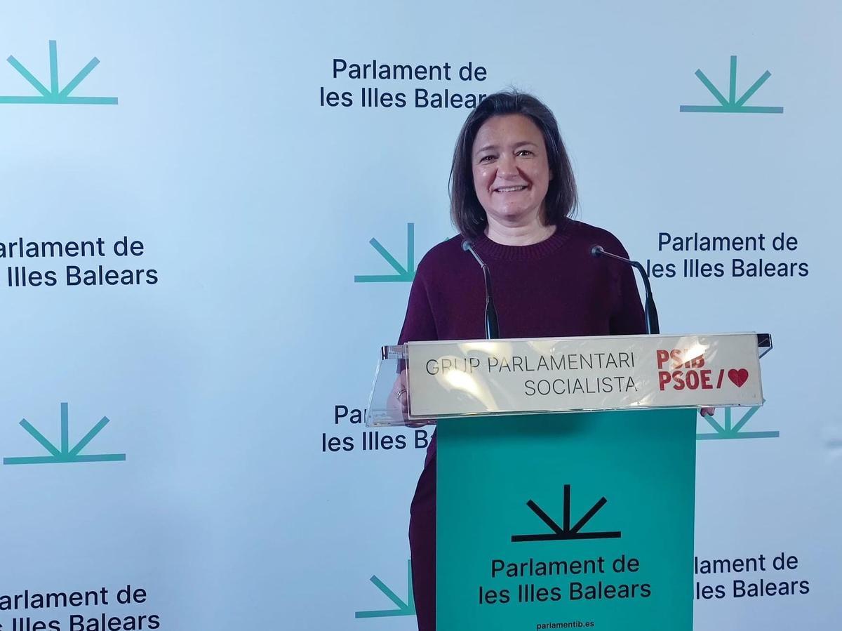 Mercedes Garrido, diputada del PSIB