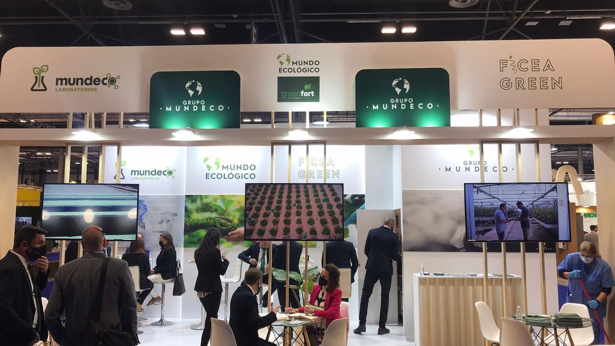 El stand de Mundo Ecológico en Fruit Attraction