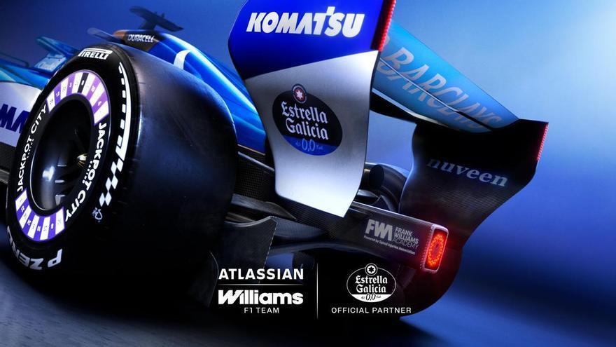 Estrella Galicia firma con Williams y acompañará a Carlos Sainz en su coche