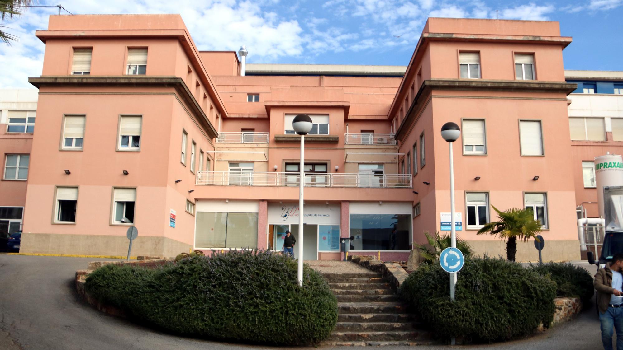 El Hospital Palamós, en una foto de archivo.