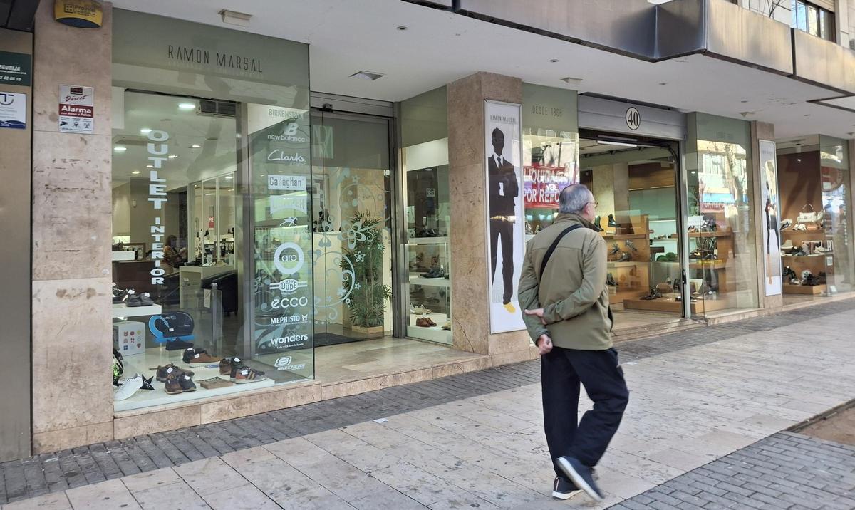 La tienda, en una imagen tomada hace unos días