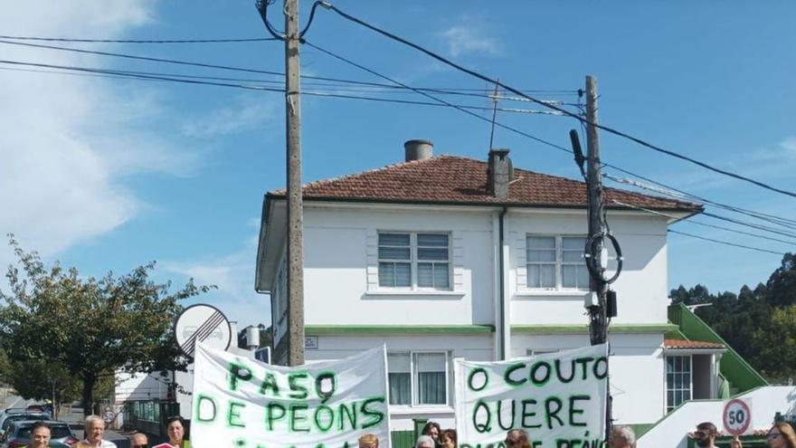 O Couto podría tener paso de peatones si se construyen cuatro casas más en la zona