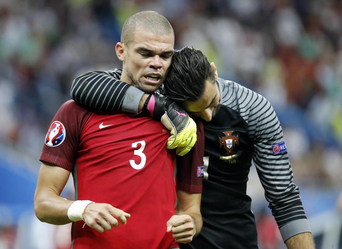 Rui Patricio, portero portugués