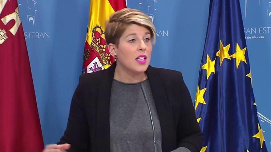 Noelia Arroyo defiende que la Ley del Mar Menor debe redactarla la Asamblea