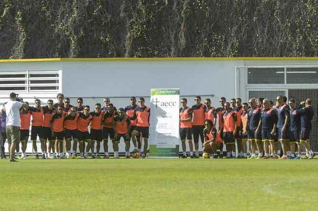 ENTRENAMIENTO DE LA UD LAS PALMAS EN BARRANCO SECO