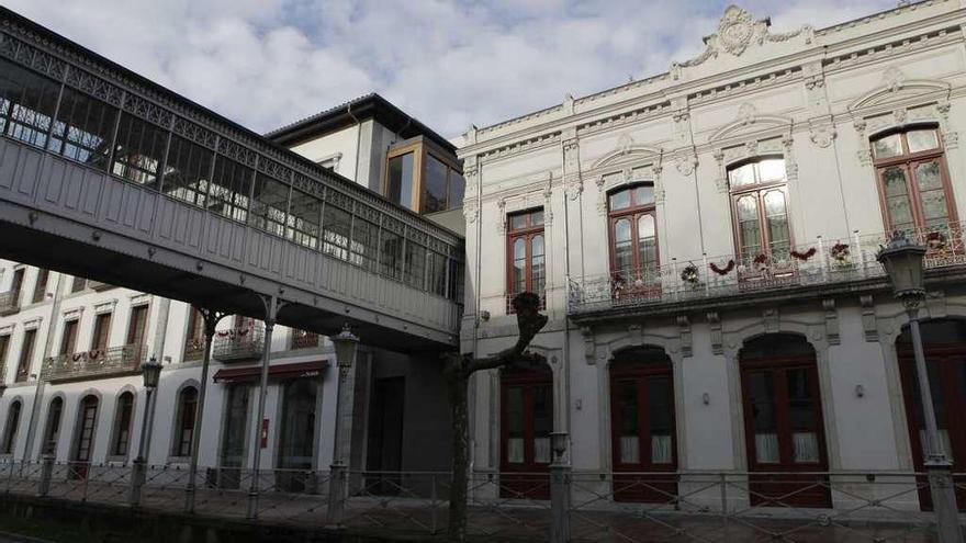 El balneario de Las Caldas.