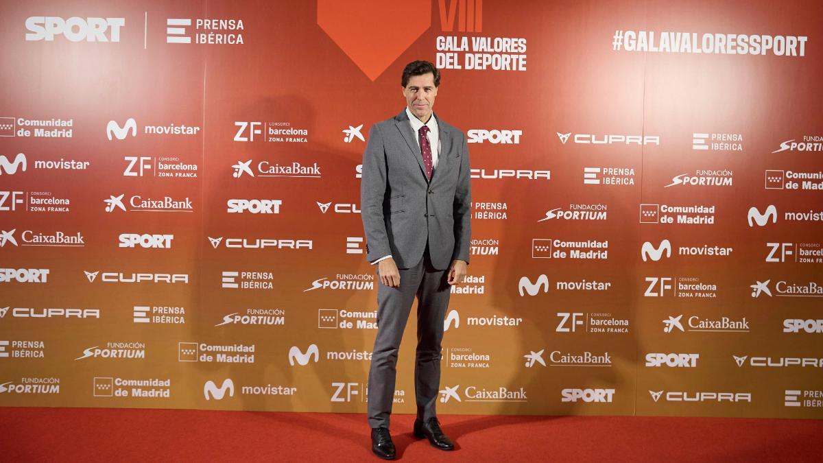 Raúl Chapado, en 2025 en la VIIi Gala Valores de SPORT