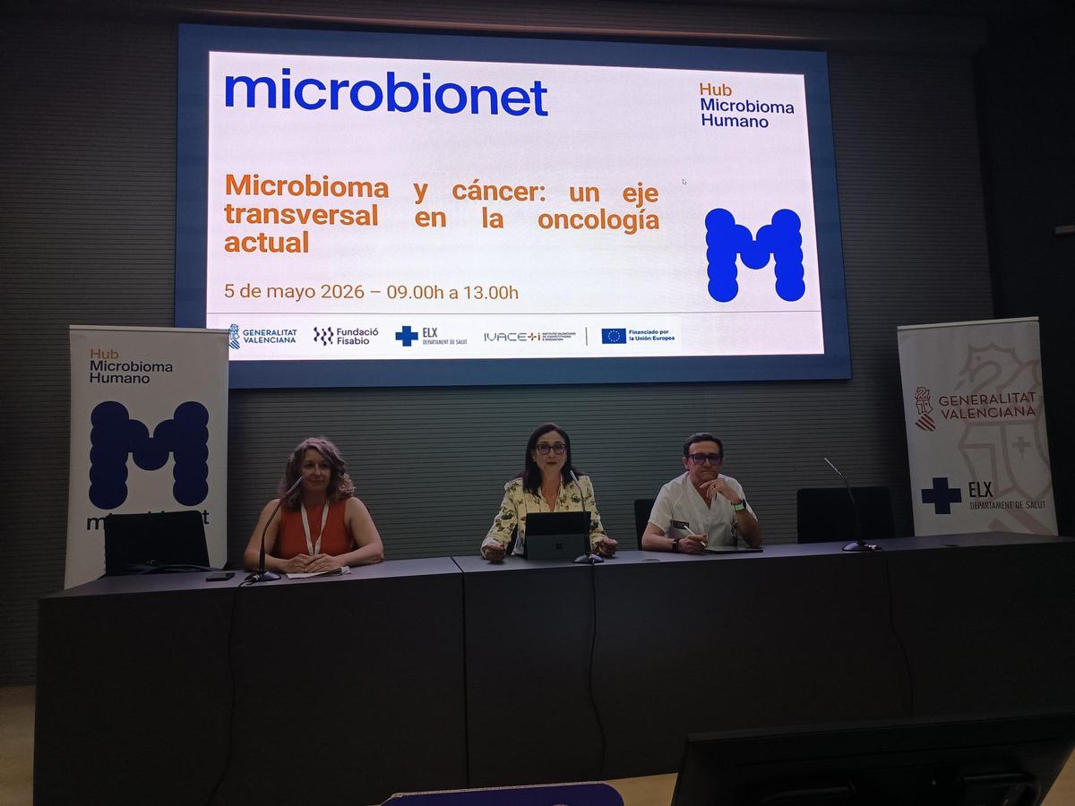 El HUB Microbionet reunido en el Hospital General de Elche se configura como un espacio de cooperación entre profesionales, centros de investigación y empresas