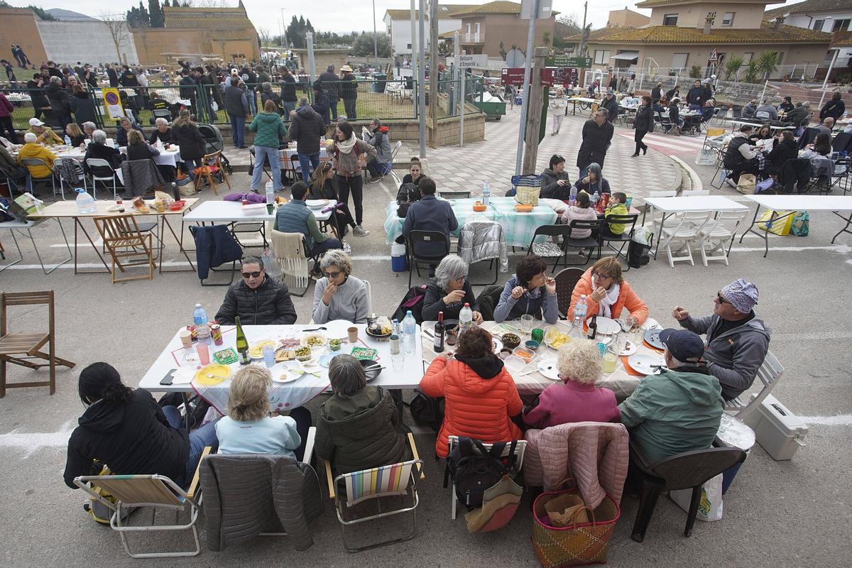 Albons carnaval dinar popular tradicional arrossada d'Albons