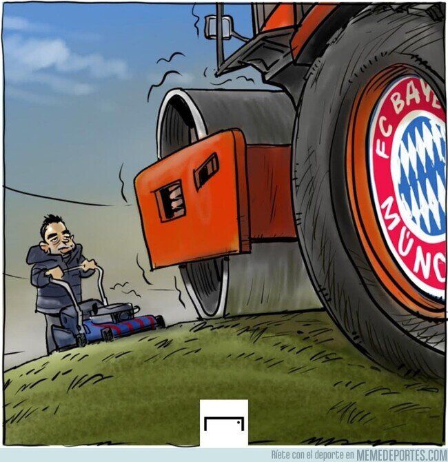 Vacile generalizado en redes con los memes del Bayern – Barça