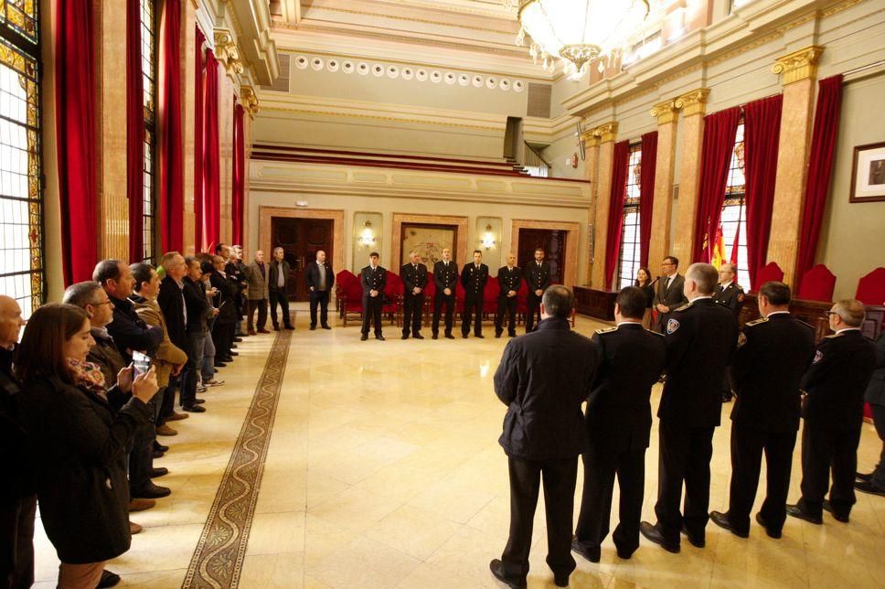 Acto de homenaje a los bomberos