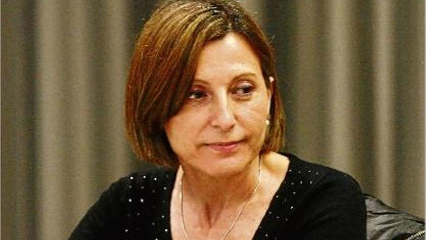 La presidenta del Parlament de Catalunya, Carme Forcadell.