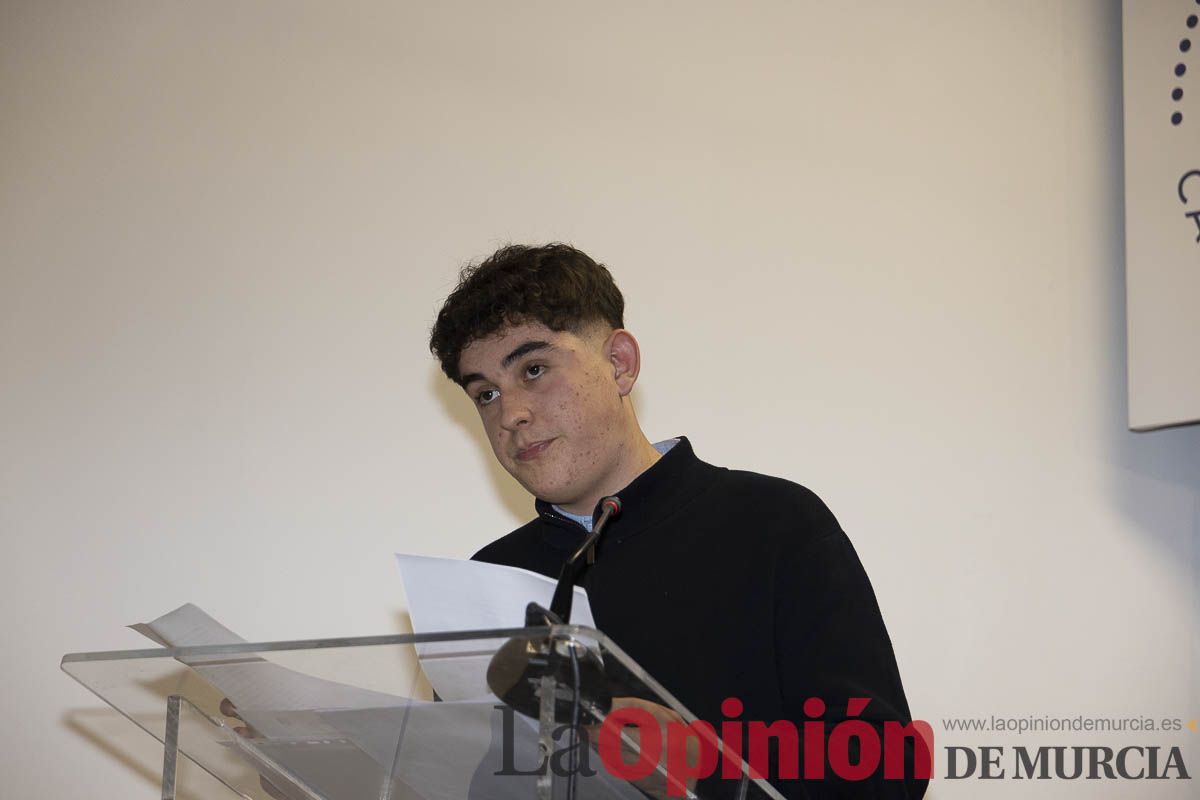 Entrega de los premios por el 'Día de la Fraternidad' en Caravaca