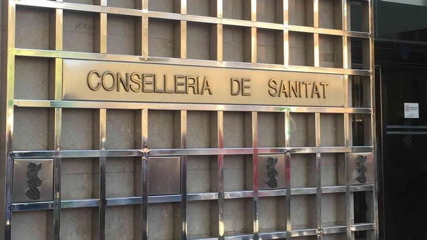 Façana de la Conselleria de Sanitat.