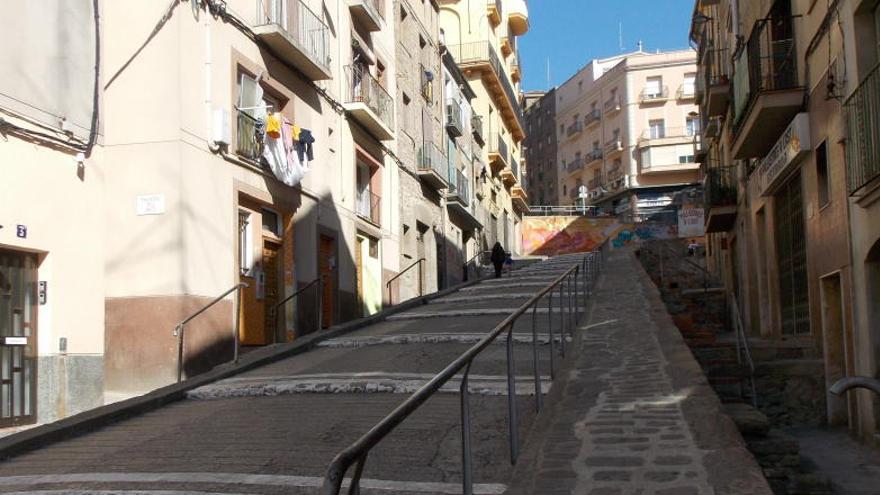 La baixada dels Drets en una imatge d&#039;arxiu.