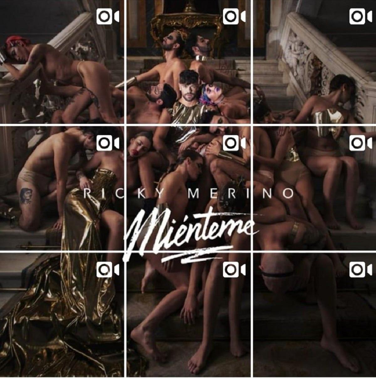 El collage de Ricky Merino en su Instagram