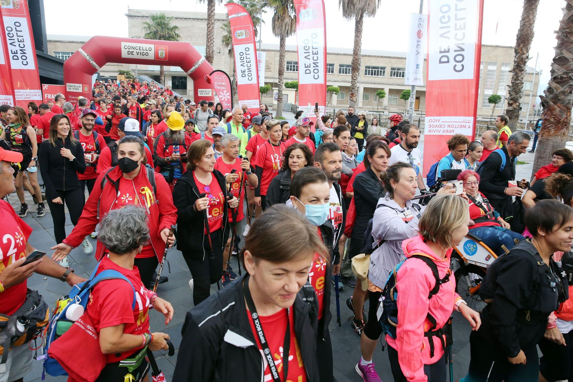 Una caminata contra la leucemia