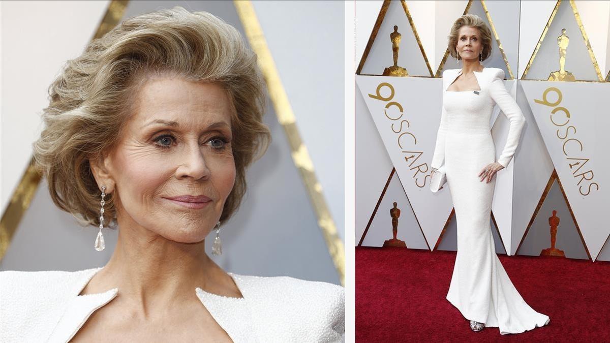 Jane Fonda, en la 90ª edición de los Oscar 2018