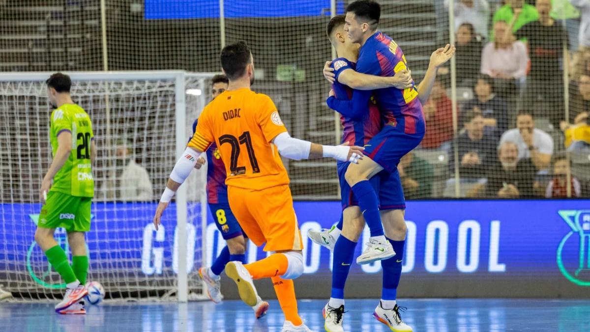 El Barça completó un gran partido