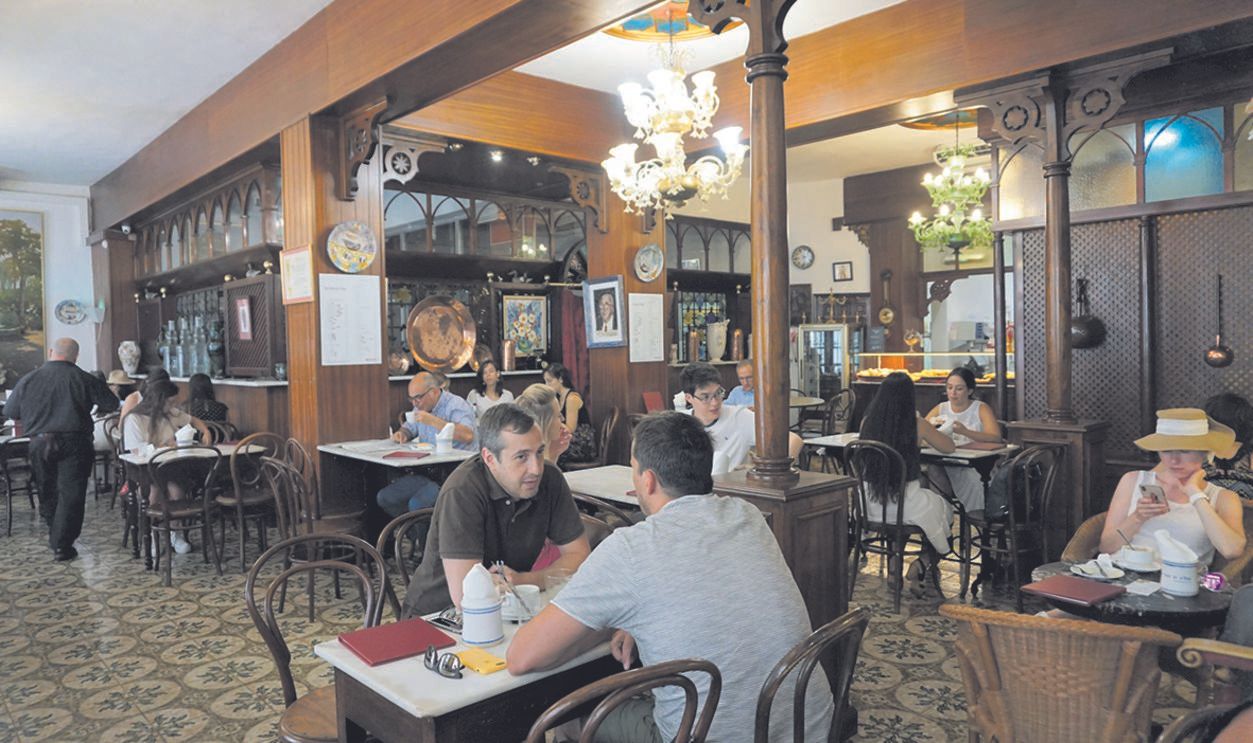 La mítica heladería Can Joan de S'Aigo en Palma