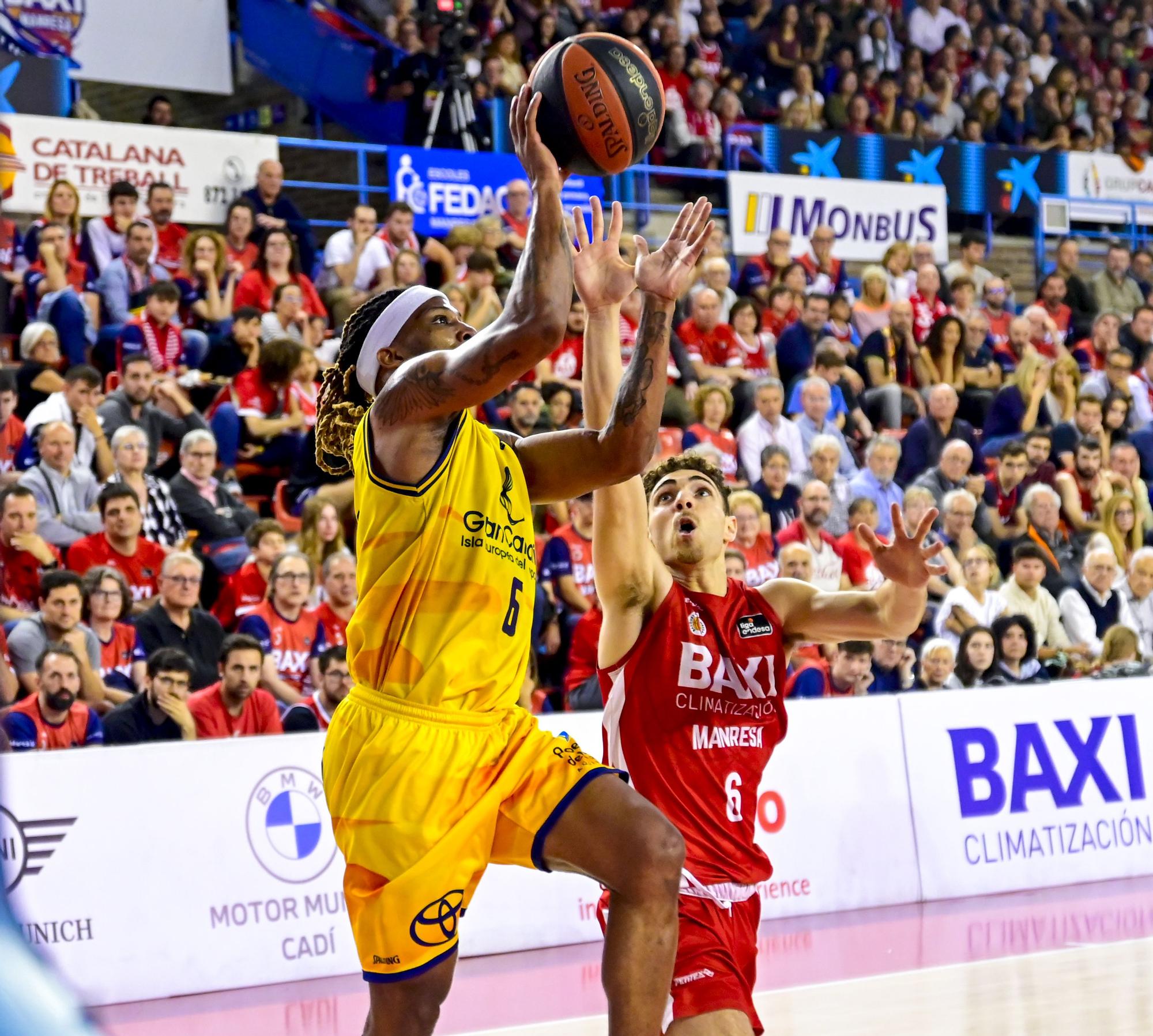 Baloncesto: Baxi Manresa - CB Gran Canaria