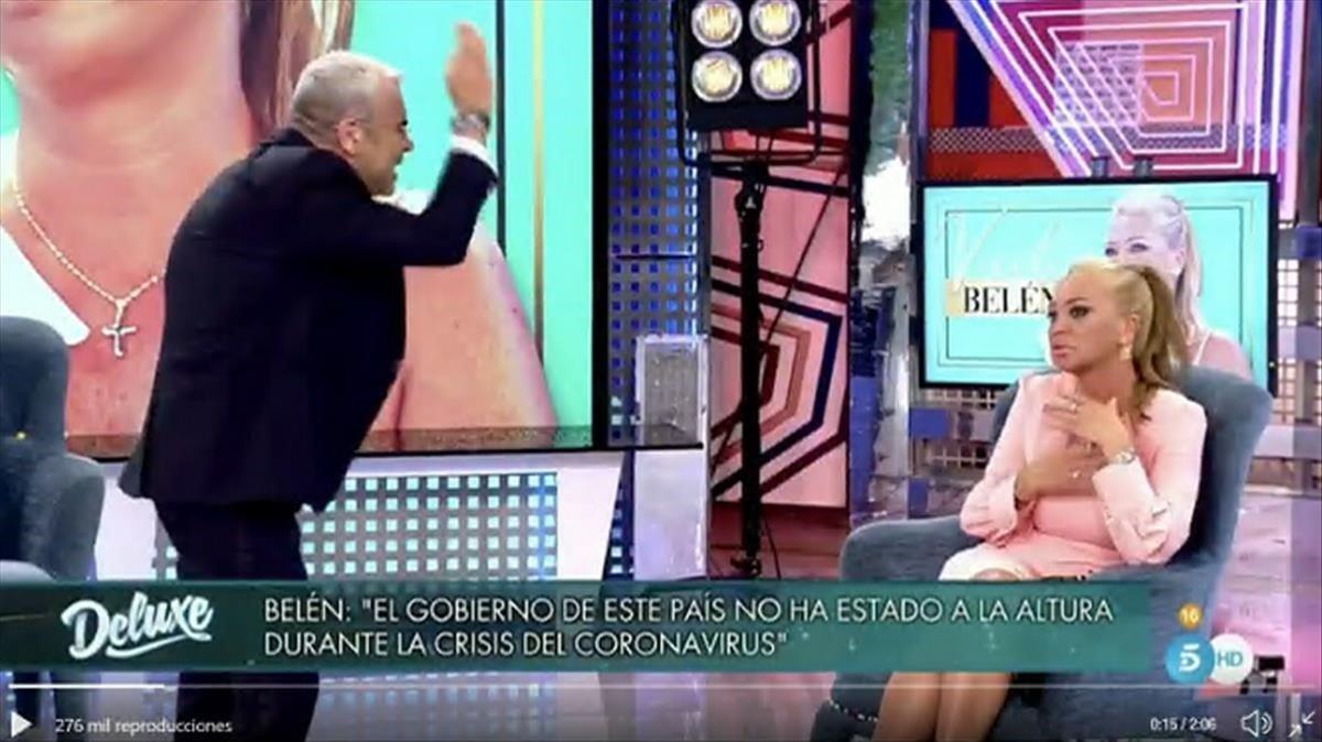 J.J. Vázquez y Belén Esteban, en ’Deluxe’ (T5) J.J. Vázquez y Belén Esteban, en ’Deluxe’ (T5)