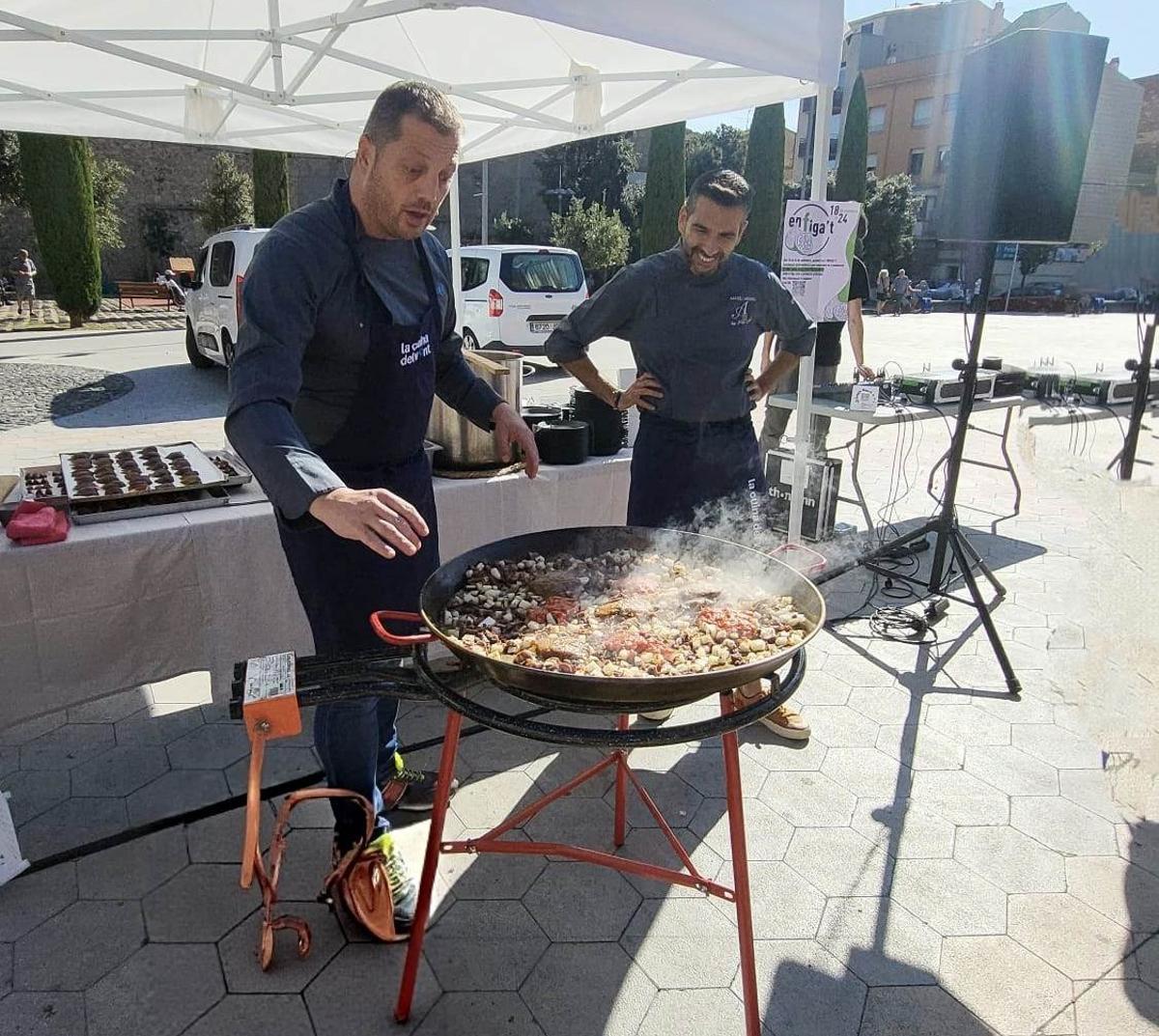 Arrossada de l'Enfiga't en una imatge d'arxiu.