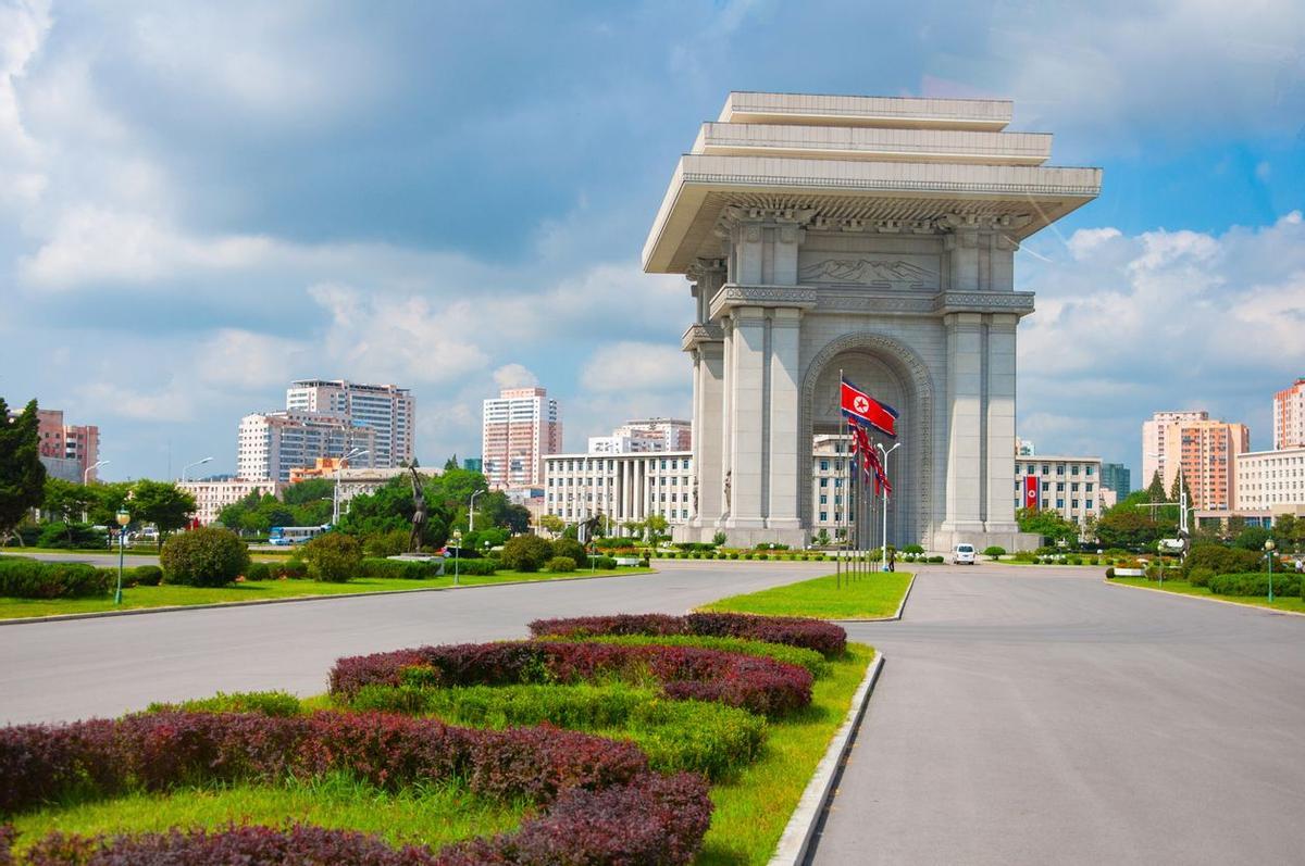 Arco del Triunfo de Pyonyang, Corea del Norte