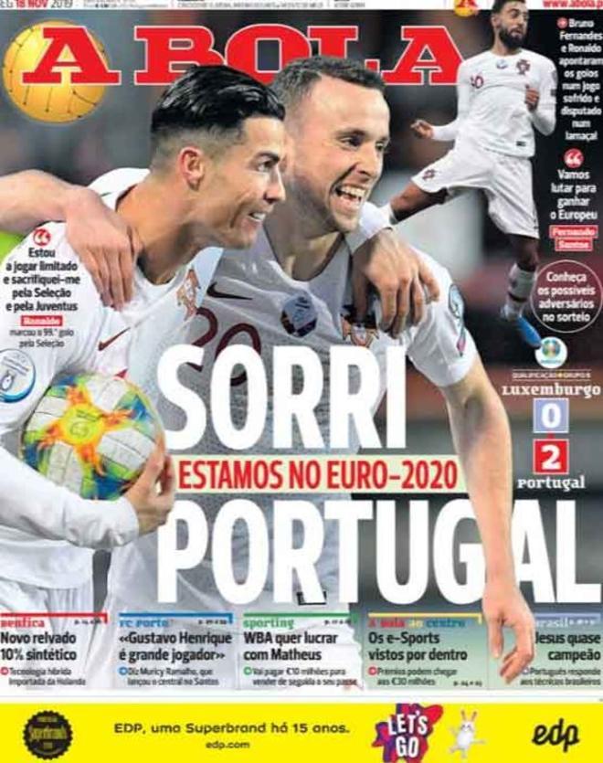 Las portadas del día en la prensa deportiva