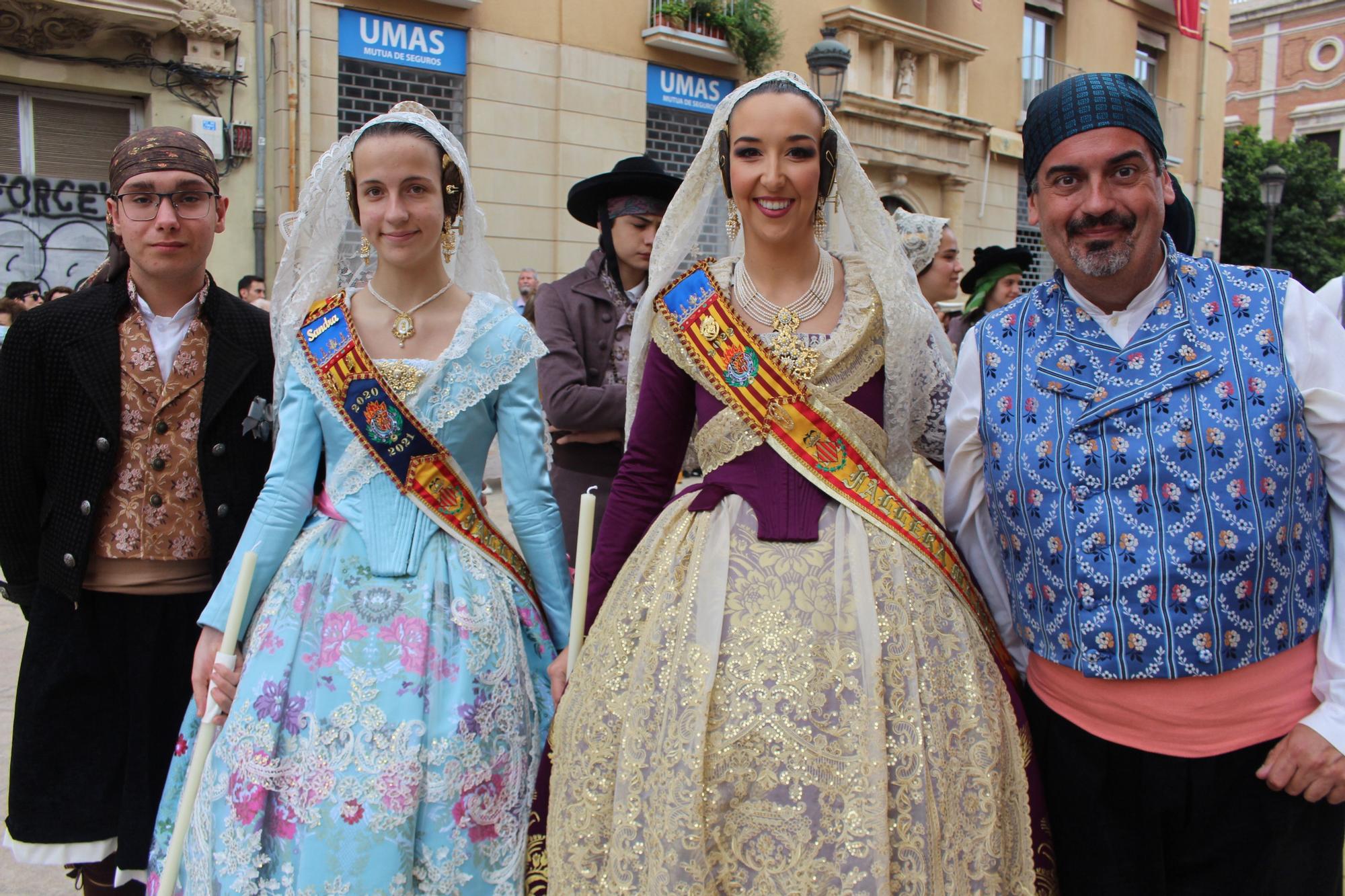 La fuerza de las Fallas en la Procesión de la Virgen (III)