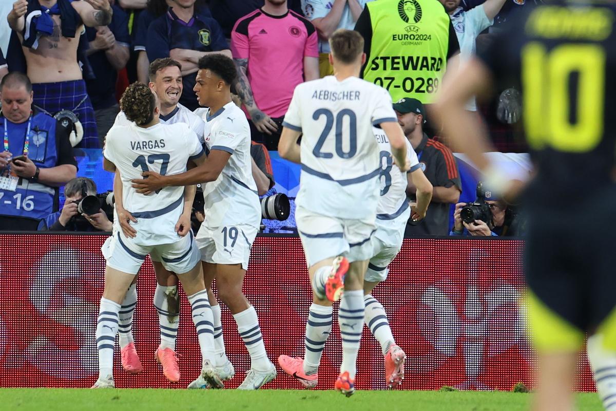 Eurocopa 2024 | Fase de grupos: Escocia - Suiza, en imágenes.