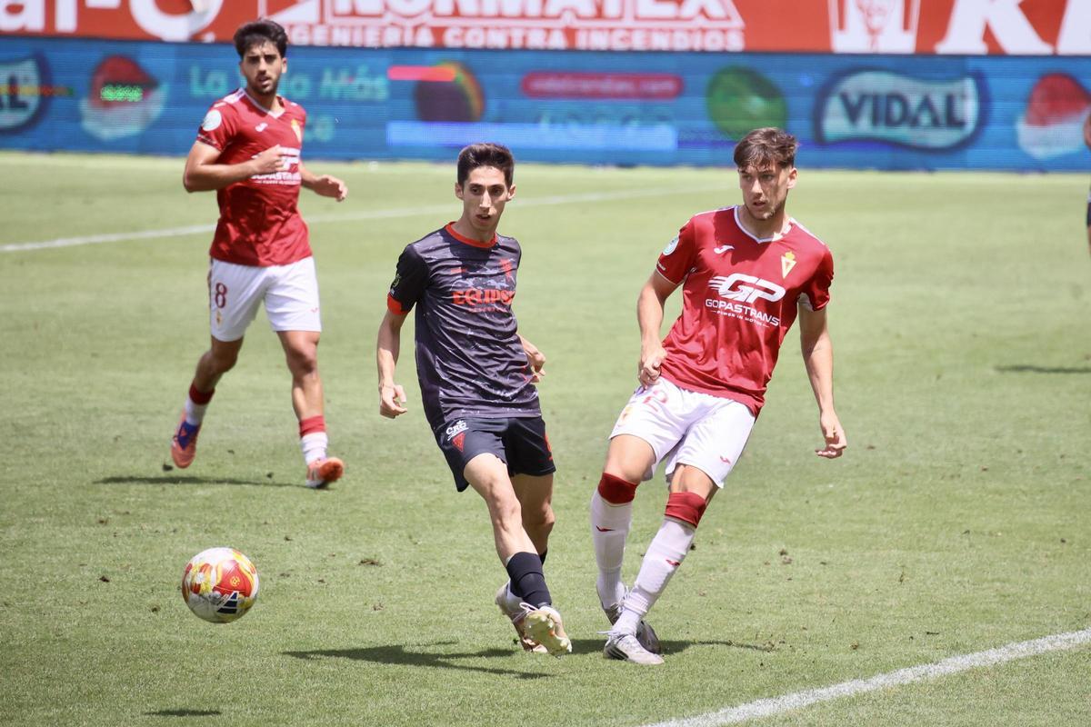 Las mejores imágenes del partido entre el Real Murcia Imperial y el Olímpico de Totana