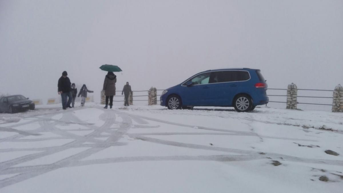 Nieva en la provincia de Córdoba, las fotos de los lectores