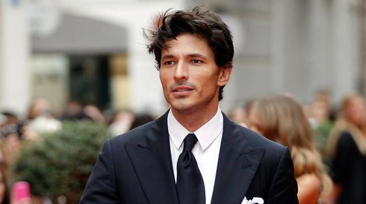 El ’top model’ espanyol Andrés Velencoso.