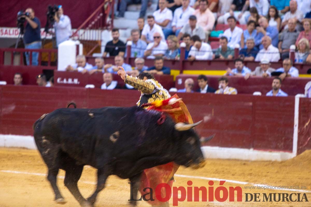 Cuarta corrida de la Feria Taurina de Murcia (Rafaelillo, Fernando Adrián y Jorge Martínez)