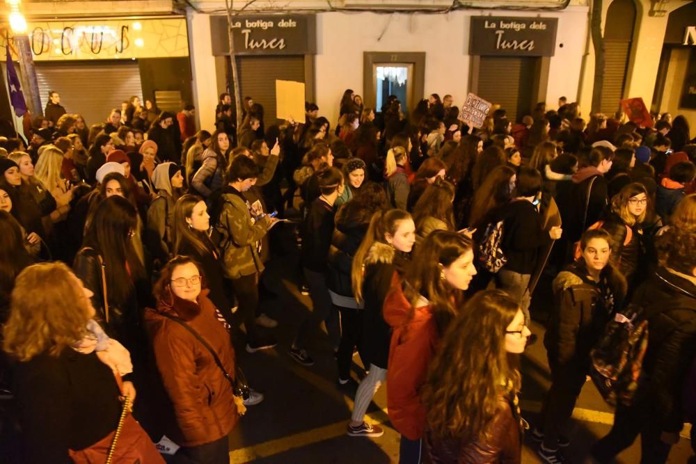 Manifestació feminista a Manresa