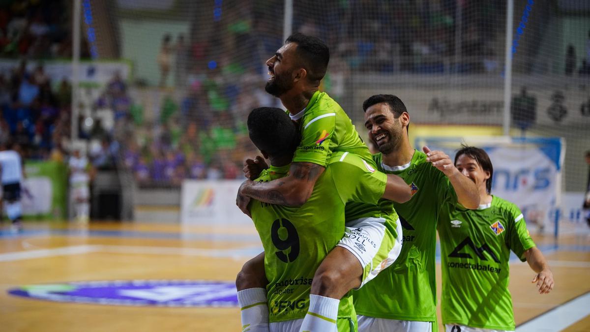 Nunes, Higor y Tomaz, tres de los cinco nominados del Palma Futsal.