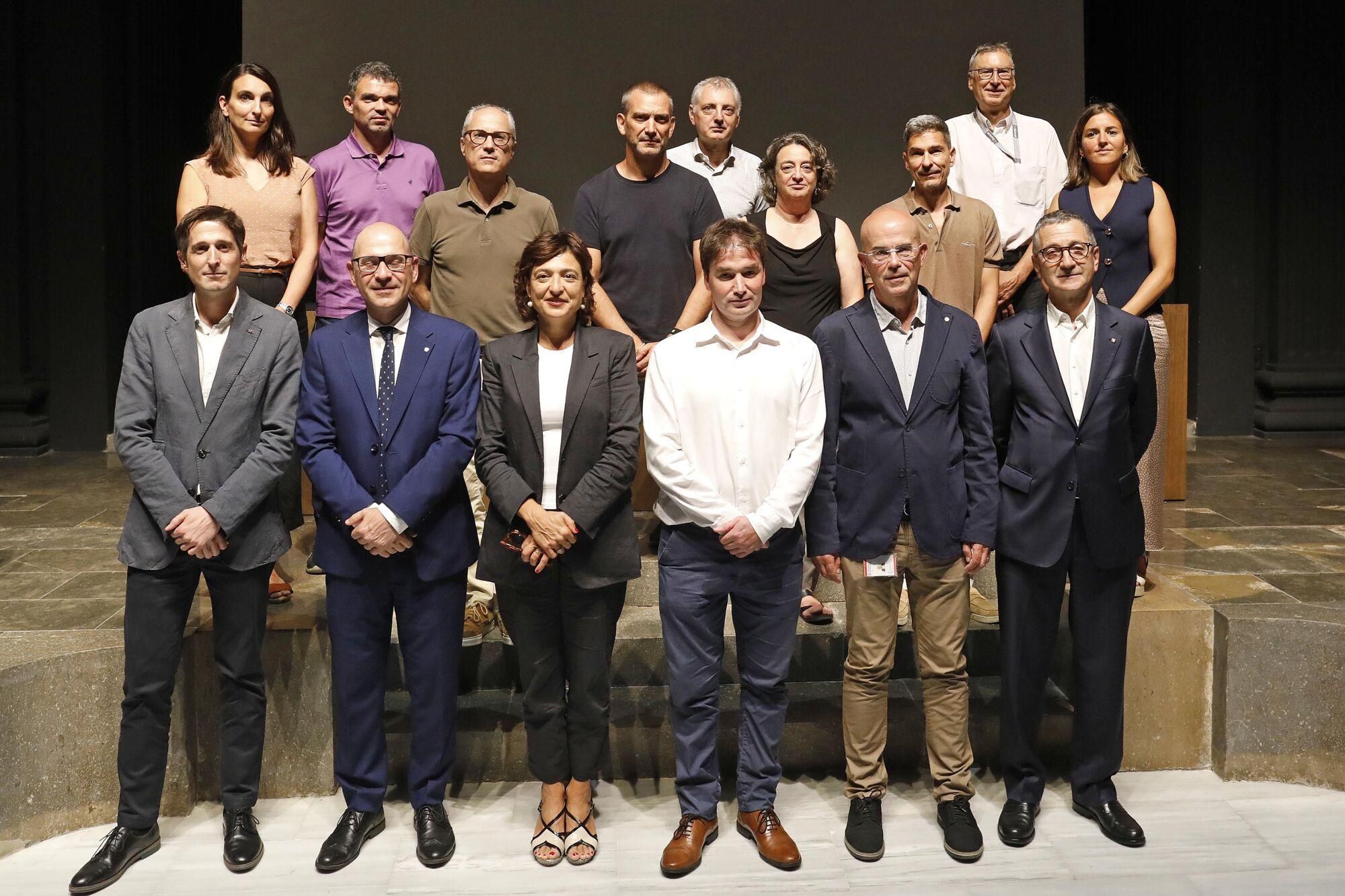 Girona. Seu Generalitat. Constitucio del Grup Permanent del Campus de Salut de la Regio Sanitaria Girona.