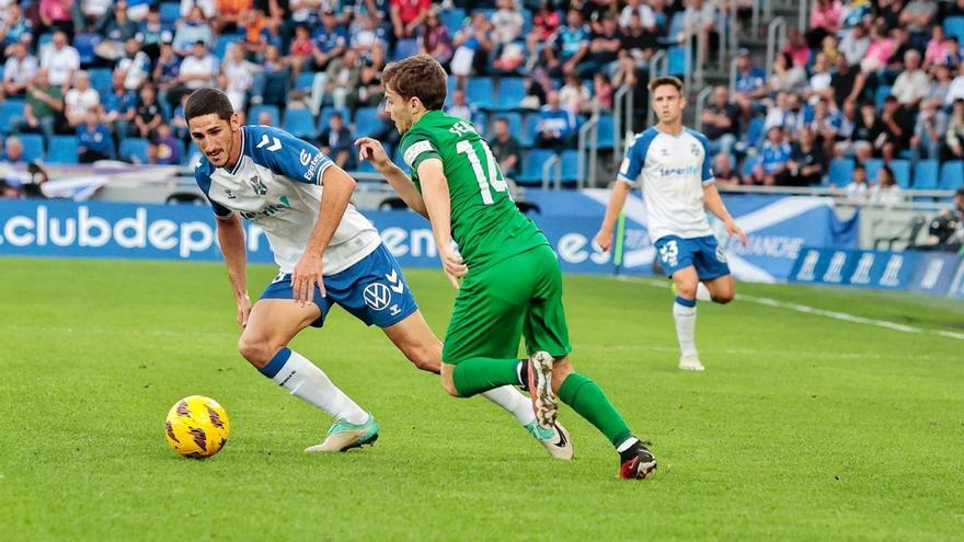 Bodiger, junto a Febas en el partido disputado ayer.